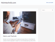 Tablet Screenshot of heimtechnik.com